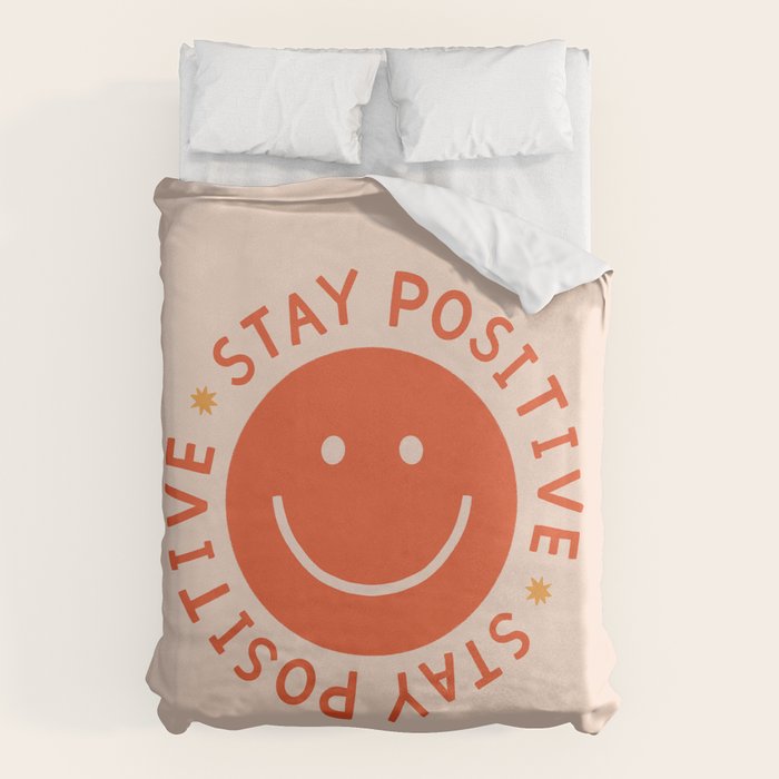 Stay Positive  Duvet Cover Gallery Image 6