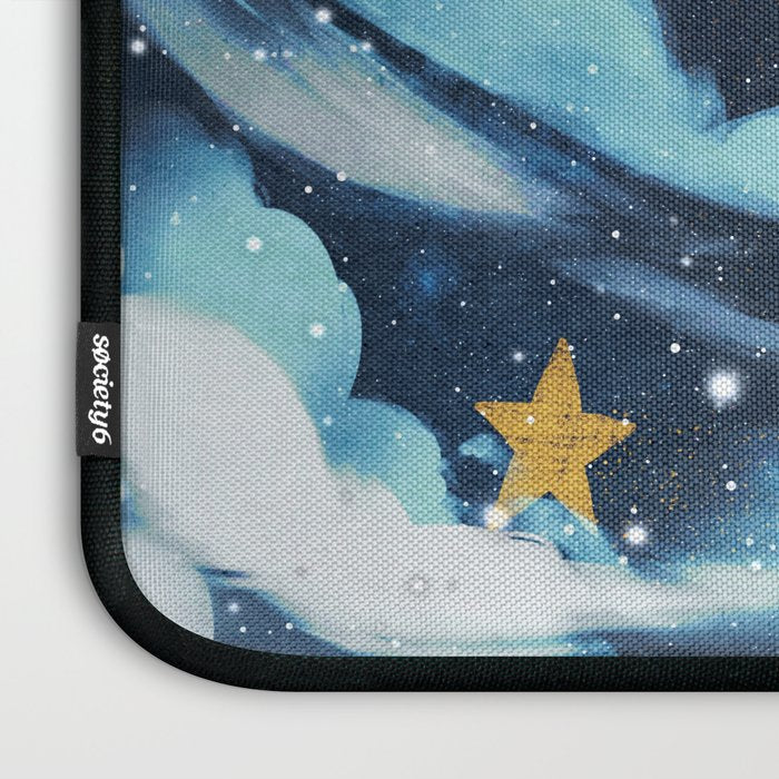 Moonlit Cloud Fantasy A Laptop Sleeve Gallery Image 3