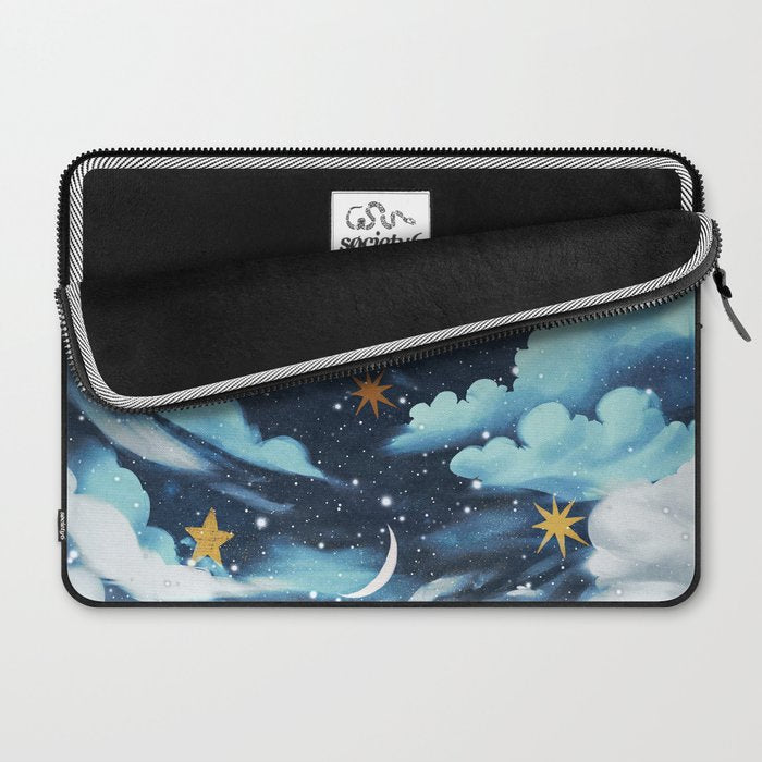 Moonlit Cloud Fantasy A Laptop Sleeve Gallery Image 2