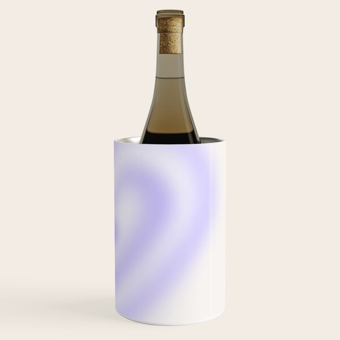 Retro psychedelic love heart blur gradient art Wine Chiller Gallery Image 3