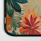 Floral Summer in Vibrant Blooms Laptop Sleeve Gallery Image 3