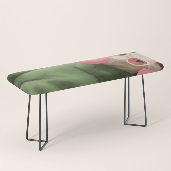 Bubblegum Pup Bench Gallery Image 1
