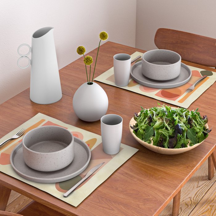 Modern Totem 8 Placemat Gallery Image 2