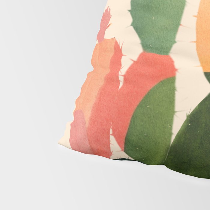 Cactus & Birds 1 Pillow Sham Gallery Image 4