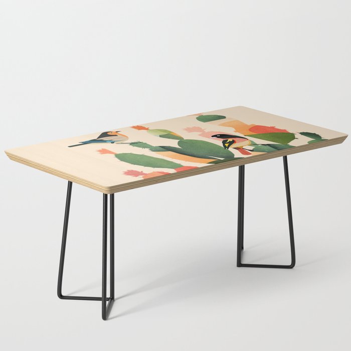 Cactus & Birds 1 Coffee Table Gallery Image 1