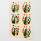 Cactus & Birds 1 Wallpaper Gallery Image 2