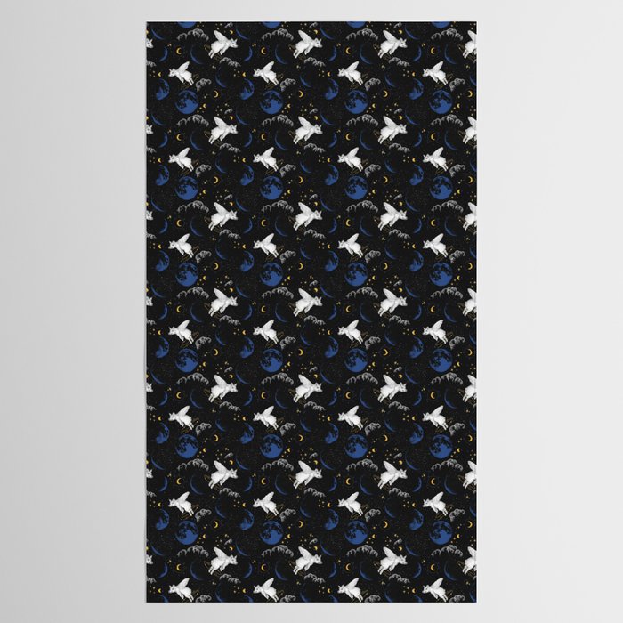 Celestial Pigs of the Night Sky A Tablecloth Gallery Image 2