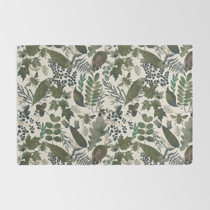 Greenish forest Rug Gallery Image 2