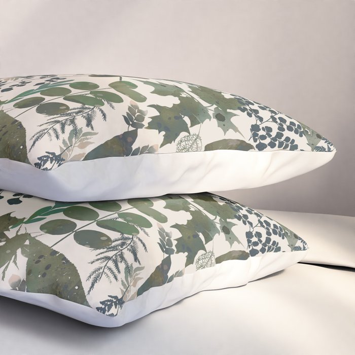 Greenish forest Pillow Sham Gallery Image 3