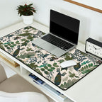 Greenish forest Desk Mat Gallery Image 2