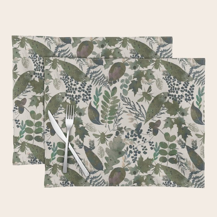 Greenish forest Placemat Gallery Image 1
