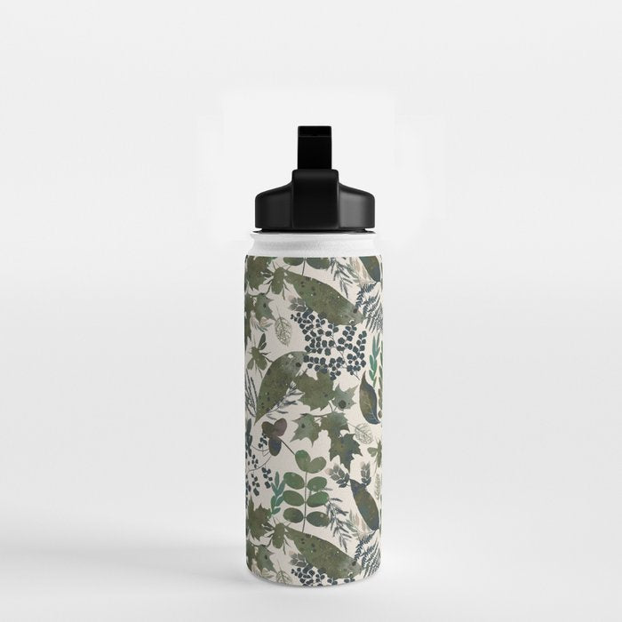 Greenish forest Water Bottle Gallery Image 2
