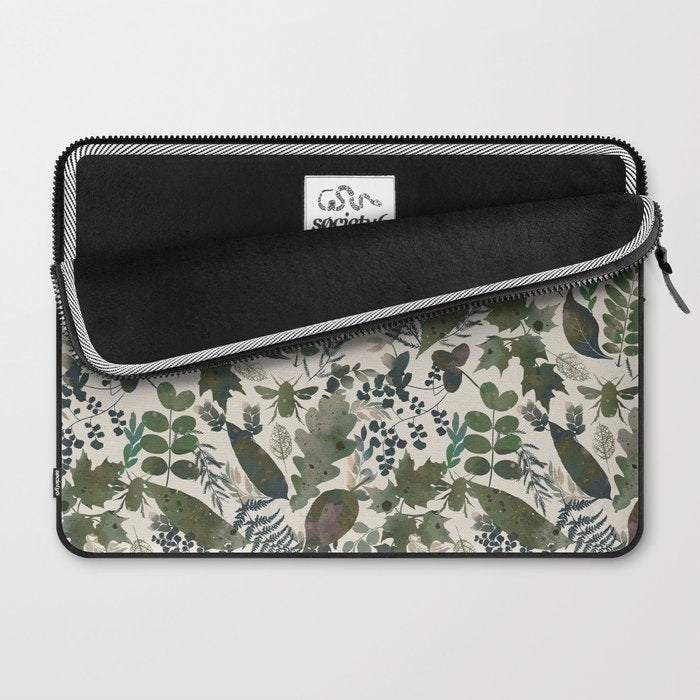Greenish forest Laptop Sleeve Gallery Image 2