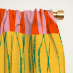 Pop Pattern Collage | PATTERN 10: The Retro Edition Window Curtain Gallery Image 2
