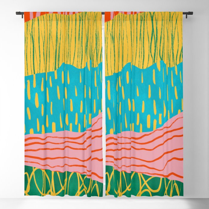 Pop Pattern Collage | PATTERN 10: The Retro Edition Window Curtain Gallery Image 5