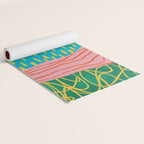 Pop Pattern Collage | PATTERN 10: The Retro Edition Yoga Mat Gallery Image 2