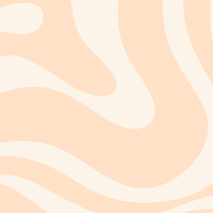 Retro Modern Liquid Swirl Abstract Pattern Square in Soft Pale Peach  Coffee Mug Gallery Image 2