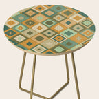Hand-drawn Quilt #6 Side Table Gallery Image 2