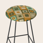 Hand-drawn Quilt #6 Stool Gallery Image 2