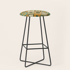 Hand-drawn Quilt #6 Stool Gallery Image 1