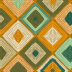 Hand-drawn Quilt #6 Coffee Mug Gallery Image 2