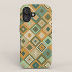 Hand-drawn Quilt #6 iPhone Case Gallery Image 1