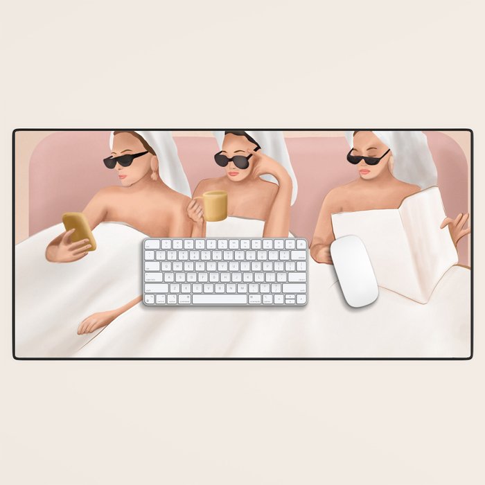 Good Friendly Morning Desk Mat Gallery Image 1