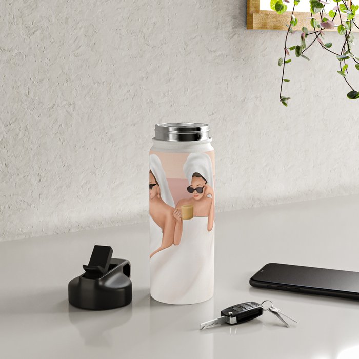 Good Friendly Morning Water Bottle Gallery Image 4