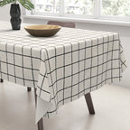 LINEN GRID Tablecloth Gallery Image 3