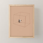 Safest place in the world Mini Art Print Gallery Image 1