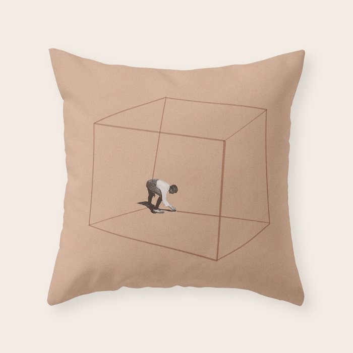 Safest place in the world Throw Pillow Gallery Image 1