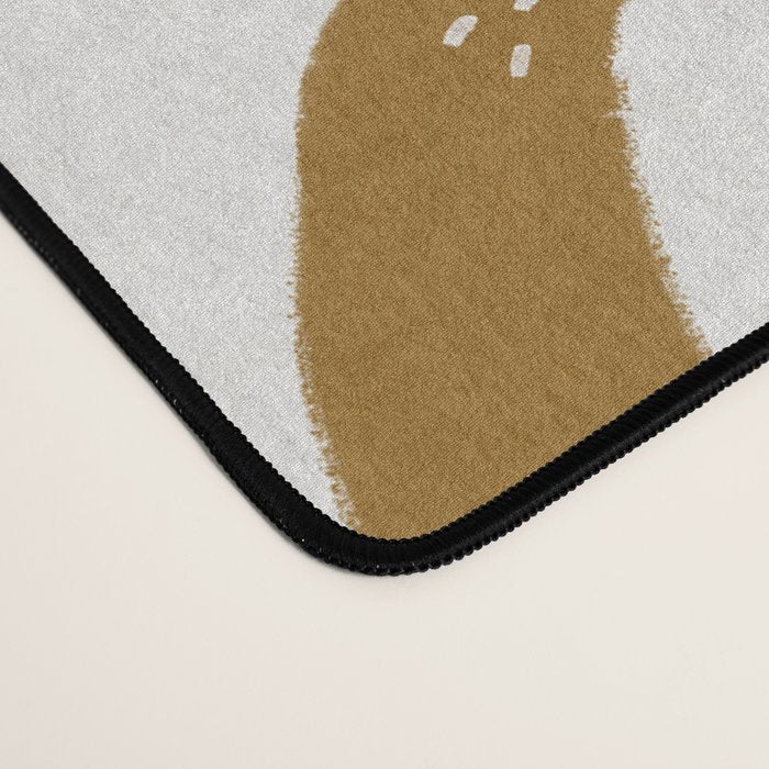 Pretzel Pattern - White Desk Mat Gallery Image 4