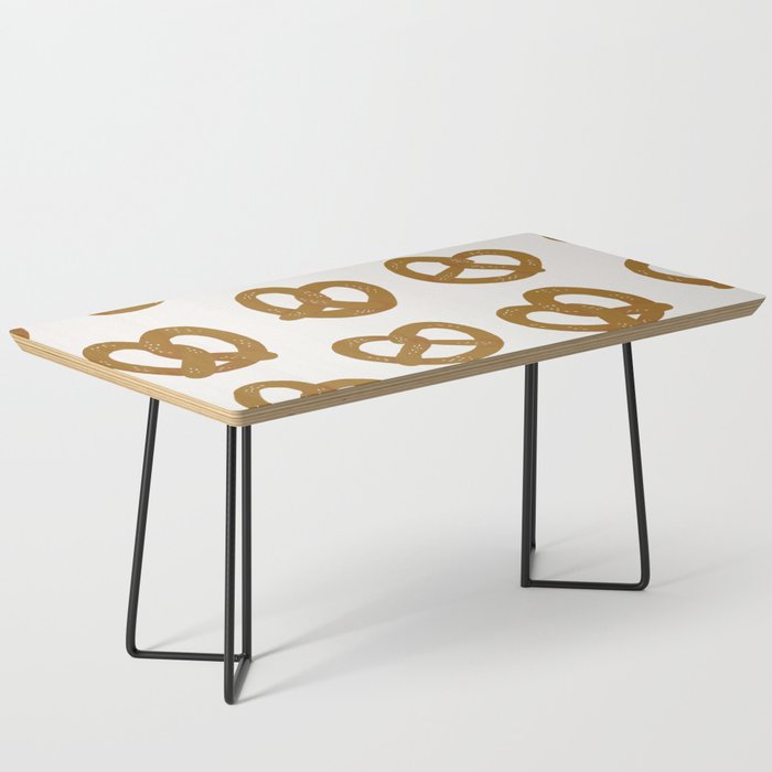 Pretzel Pattern - White Coffee Table Gallery Image 1