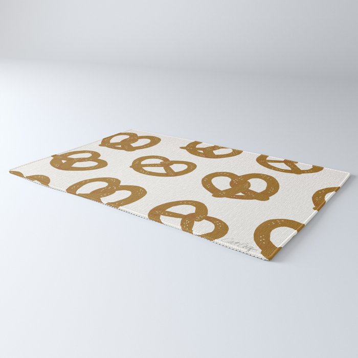 Pretzel Pattern - White Rug Gallery Image 3