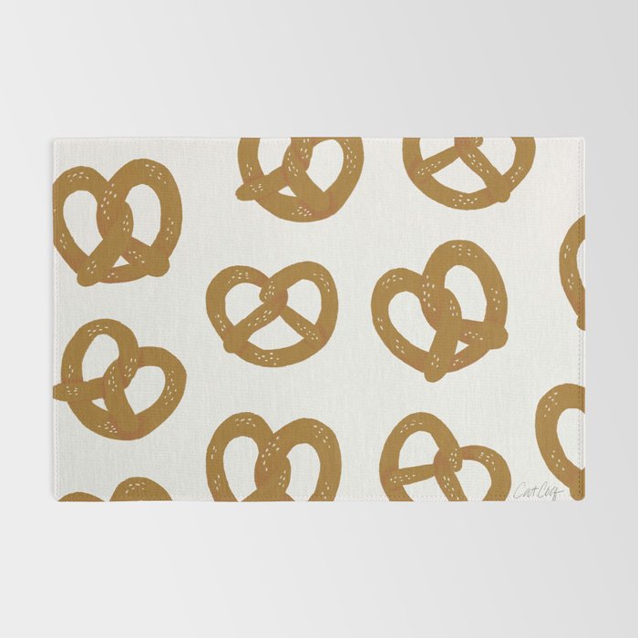 Pretzel Pattern - White Rug Gallery Image 2