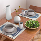 Geometric Balance - Blue Navy Placemat Gallery Image 2
