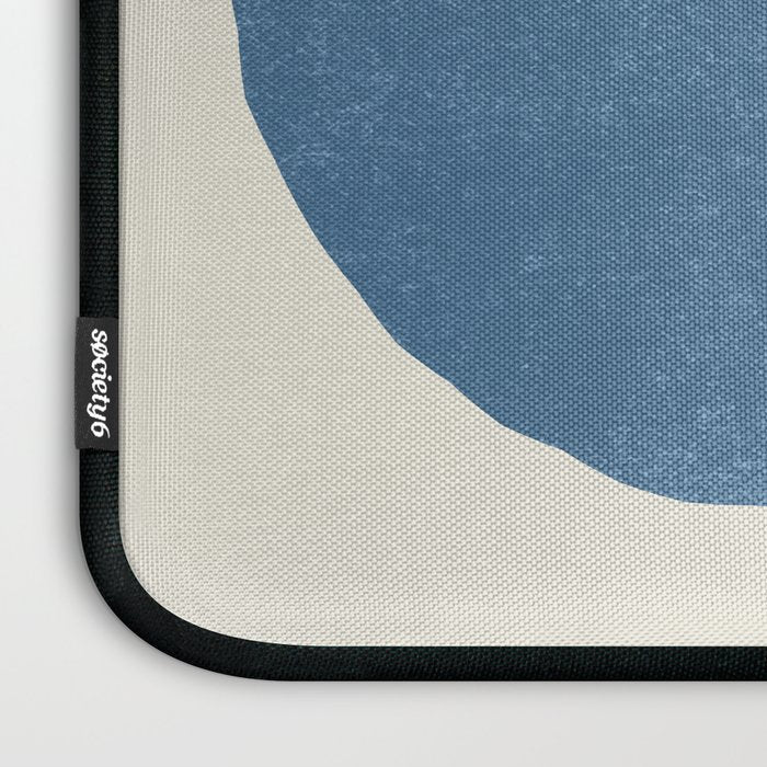 Geometric Balance - Blue Navy Laptop Sleeve Gallery Image 3