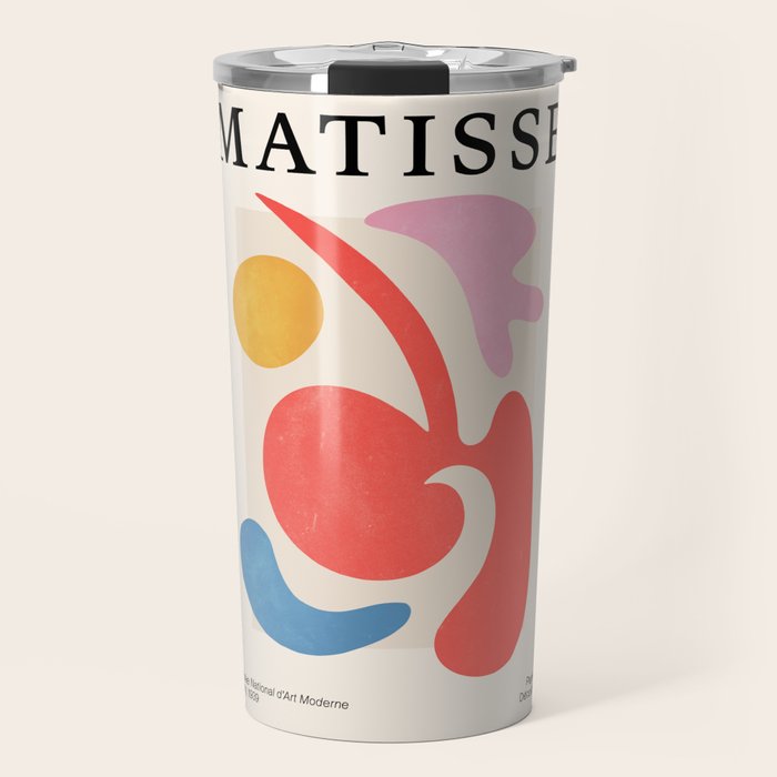 Abstract Shapes: Matisse Paper Cutouts III Travel Mug Gallery Image 1