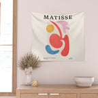 Abstract Shapes: Matisse Paper Cutouts III Wall Tapestry Gallery Image 2