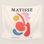 Abstract Shapes: Matisse Paper Cutouts III Wall Tapestry Gallery Image 4