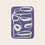 Abstract line art 100 Bath Mat Gallery Image 1