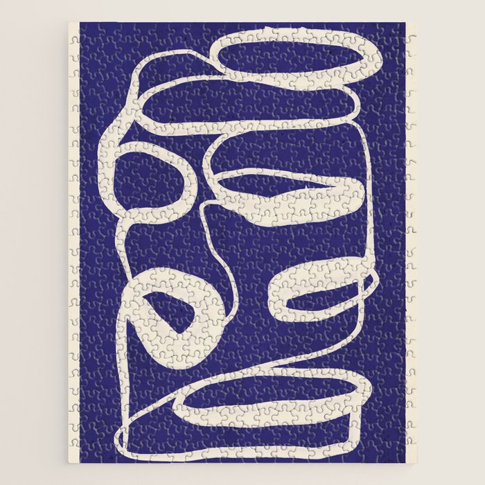 Abstract line art 100 Jigsaw Puzzle Gallery Image 1