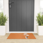 Bunny and Dandelion Bouquet Welcome Mat Gallery Image 3