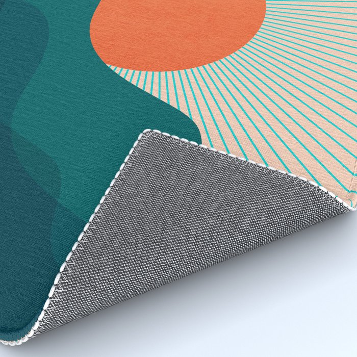 Abstraction_NEW_SUNLIGHT_MOUNTAINS_SHINE_POP_ART_M1209A Rug Gallery Image 4