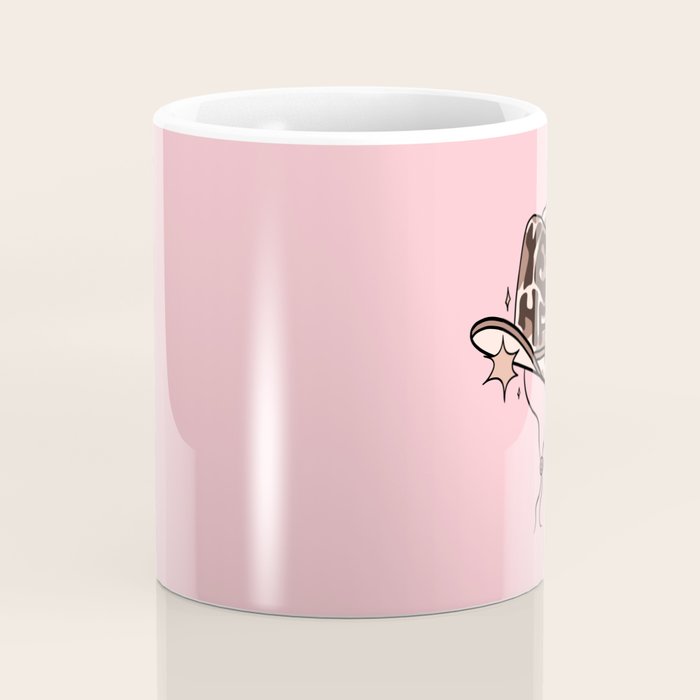 Yeehaw Cowboy Hat Inspired by PANTONE 17 1230 Mocha Mousse Coffee Mug Gallery Image 4