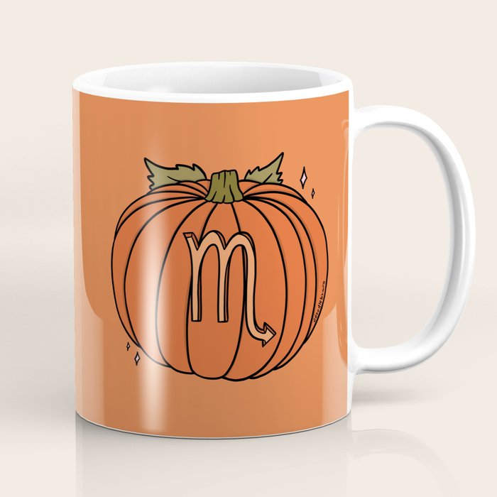 Scorpio Pumpkin Coffee Mug Gallery Image 1