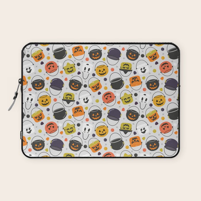 Halloween Candy Buckets Laptop Sleeve Gallery Image 1