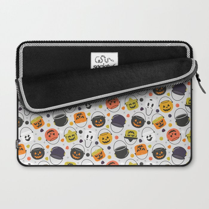 Halloween Candy Buckets Laptop Sleeve Gallery Image 2