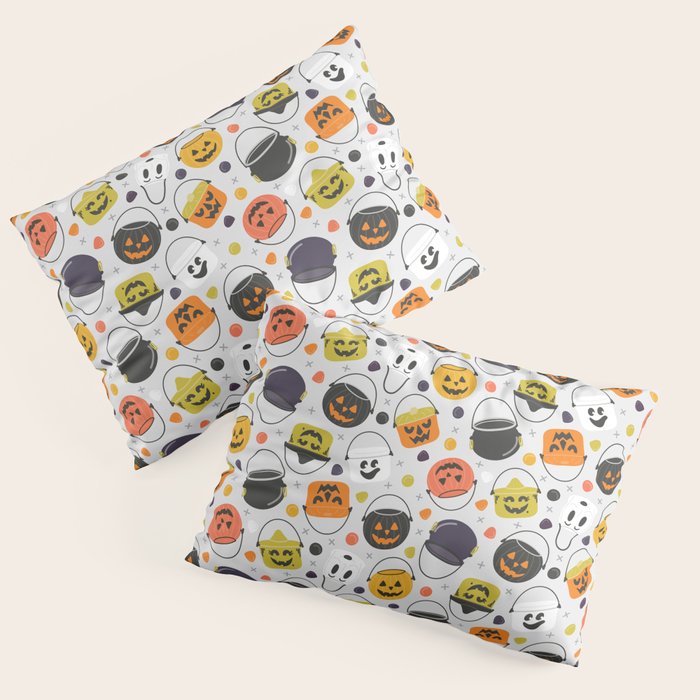 Halloween Candy Buckets Pillow Sham Gallery Image 3