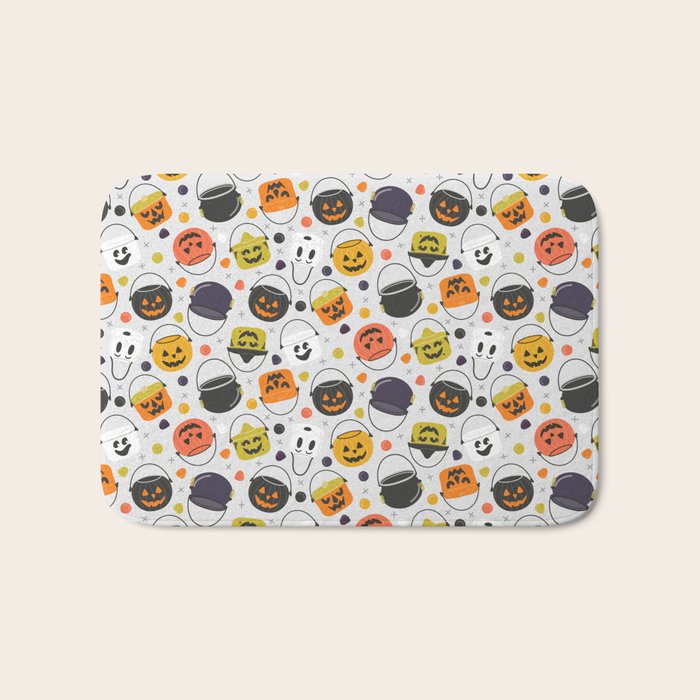 Halloween Candy Buckets Bath Mat Gallery Image 1
